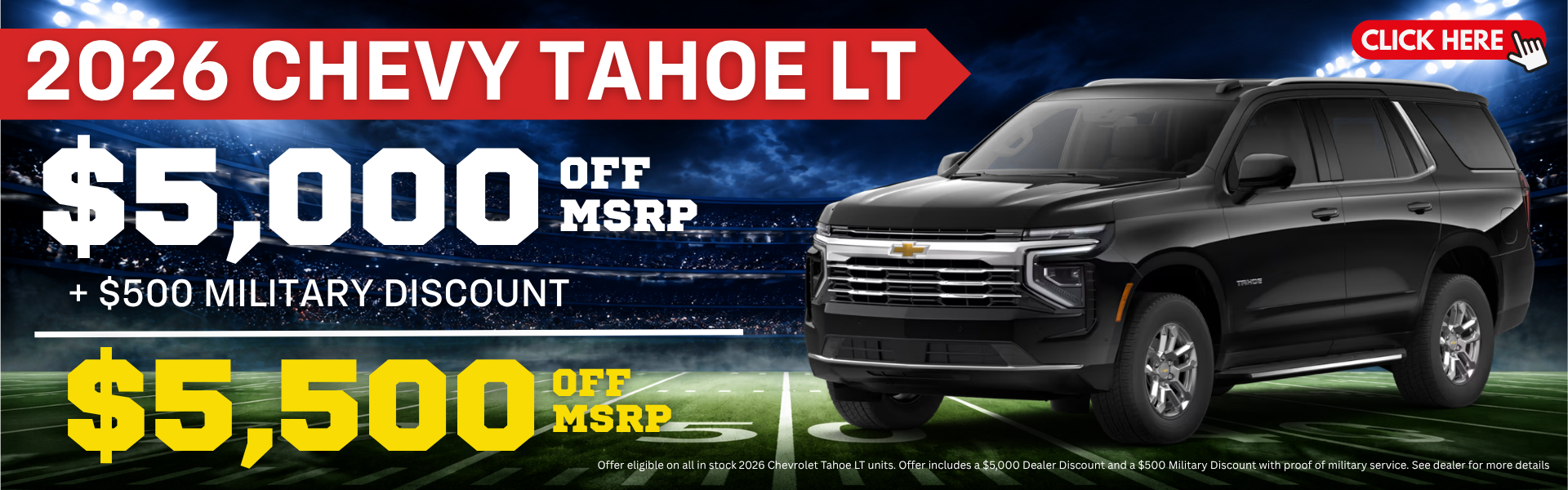 2026 Chevrolet Tahoe LT