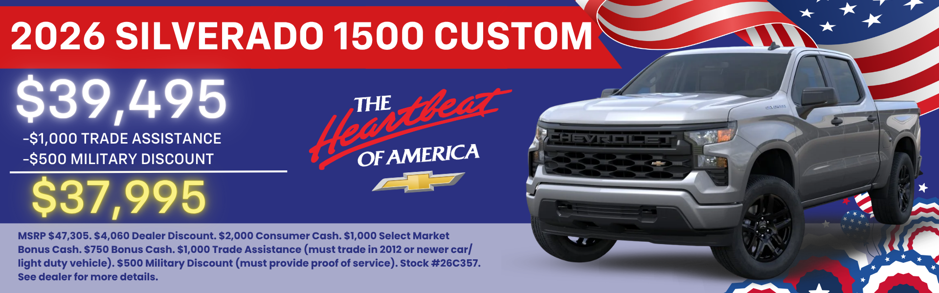 2026 Silverado 1500 Custom
