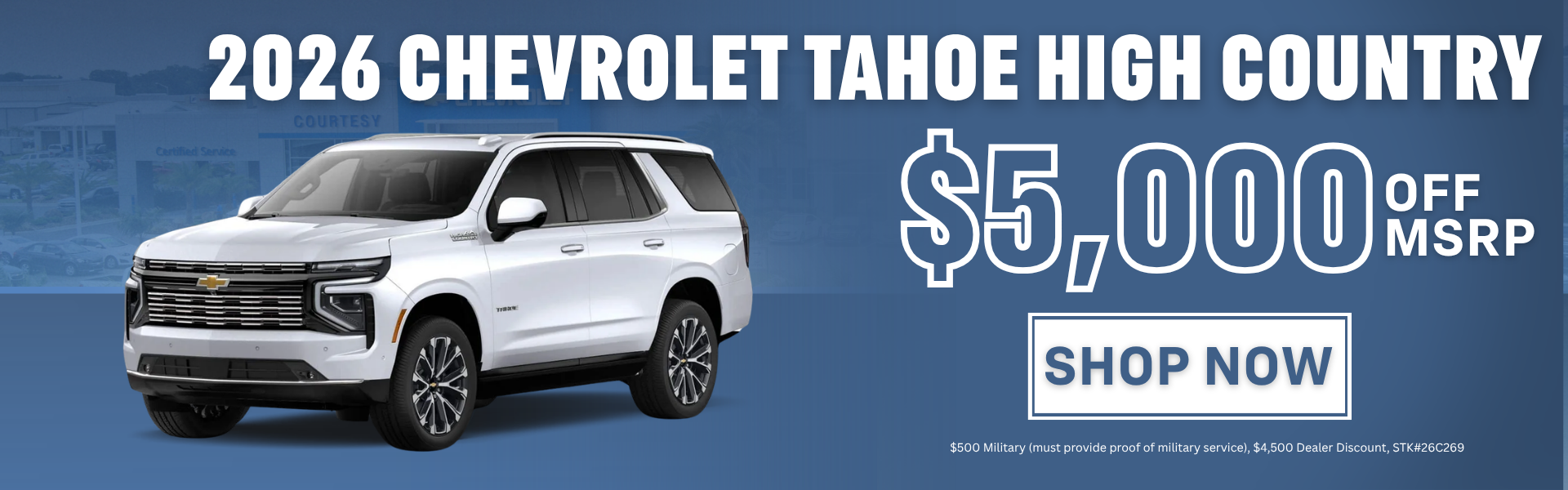 2026 Chevrolet Tahoe